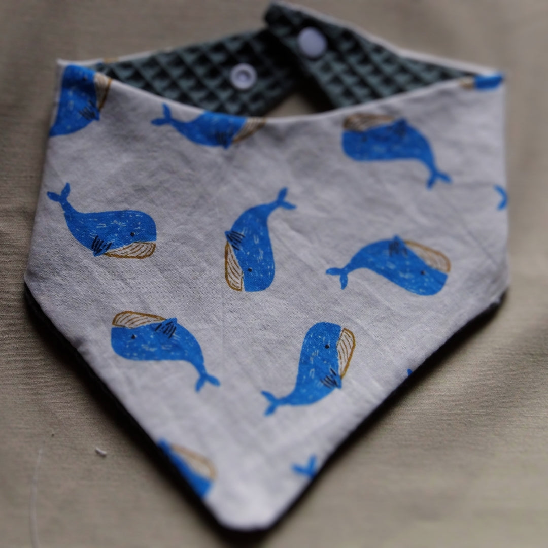 Bavoir bandana "Capitaine Gabin" - Collection Gabin