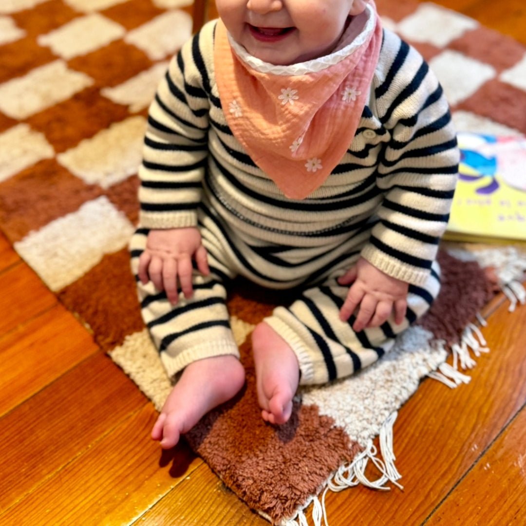 Bavoir "Douce prairie" - Collection Arlo - Bavoir