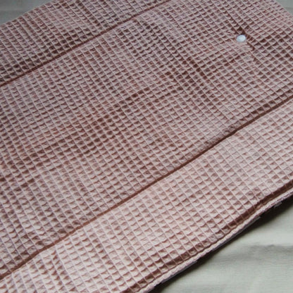 Matelas à langer nomade – Motif Léopard & Nid d’abeille beige