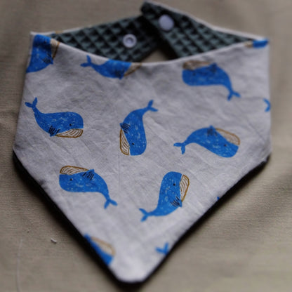Bavoir bandana "Capitaine Gabin" -  Collection Gabin